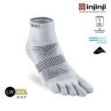 【injinji】Run輕量吸排五趾短襪NX (灰色) - NAA1293 | 五趾襪 短襪 中性襪-規格圖6
