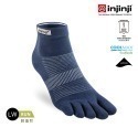 【injinji】Run輕量吸排五趾短襪NX (海軍藍) - NAA1256| 五趾襪 短襪 中性襪-規格圖8