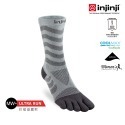【injinji】女 Ultra Run終極系列五趾中筒襪 (石板灰) - WAA6894| 五趾襪 中筒襪 女襪-規格圖6