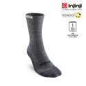 活動組合價【injinji】Hiker 男 羊毛中筒健行襪-外襪(石墨灰)+Liner內襪(石板灰) | 羊毛襪 登山襪-規格圖4