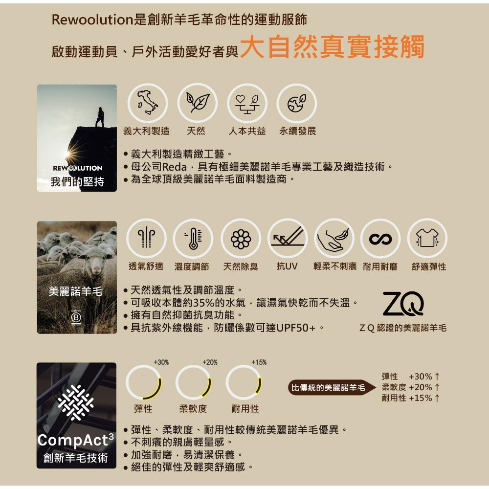 【Rewoolution】男 REFLECTIONS 140g短袖印花T恤(黑色)|CB1MC513 M1M010SJ1-細節圖8