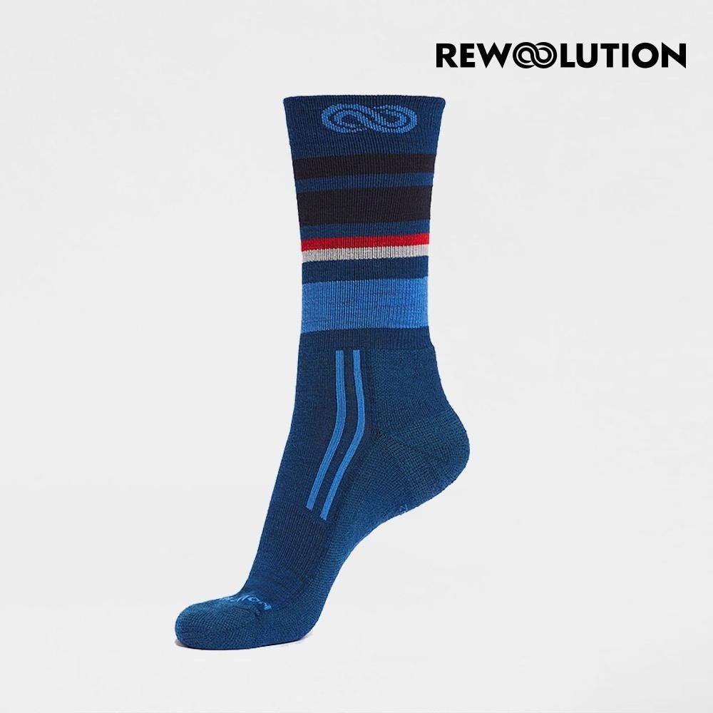 【Rewoolution】TREKK 輕量羊毛健行襪(灰紅 /灰色/深藍) 羊毛 登山必備 |REAB2NAB02-細節圖4