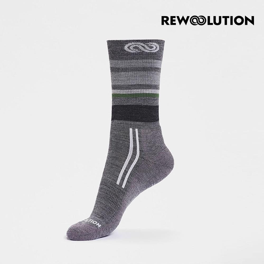 【Rewoolution】TREKK 輕量羊毛健行襪(三色可選) 登山 健行 羊毛 登山必備 |REBB1NAB02-細節圖2