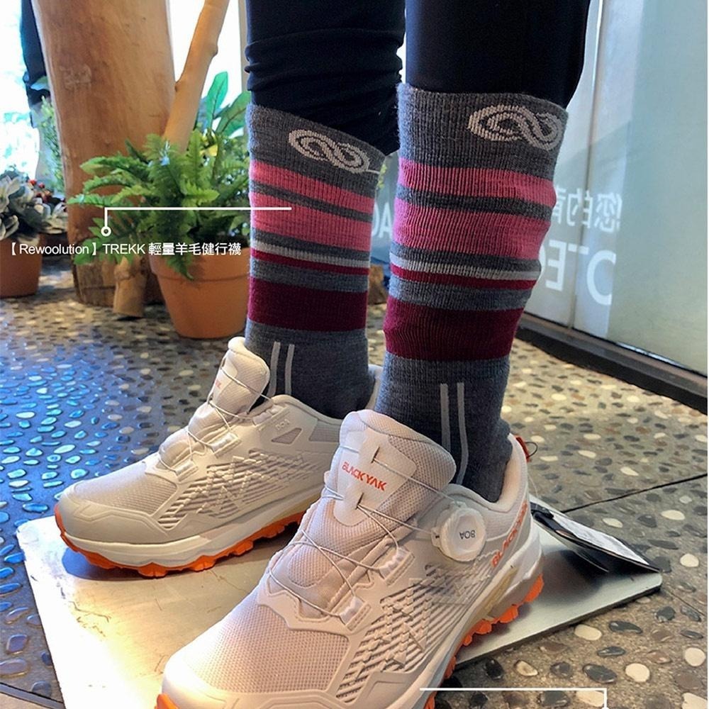 【Rewoolution】TREKK 輕量羊毛健行襪(三色可選) 登山 健行 羊毛 登山必備 |REBB1NAB02-細節圖5