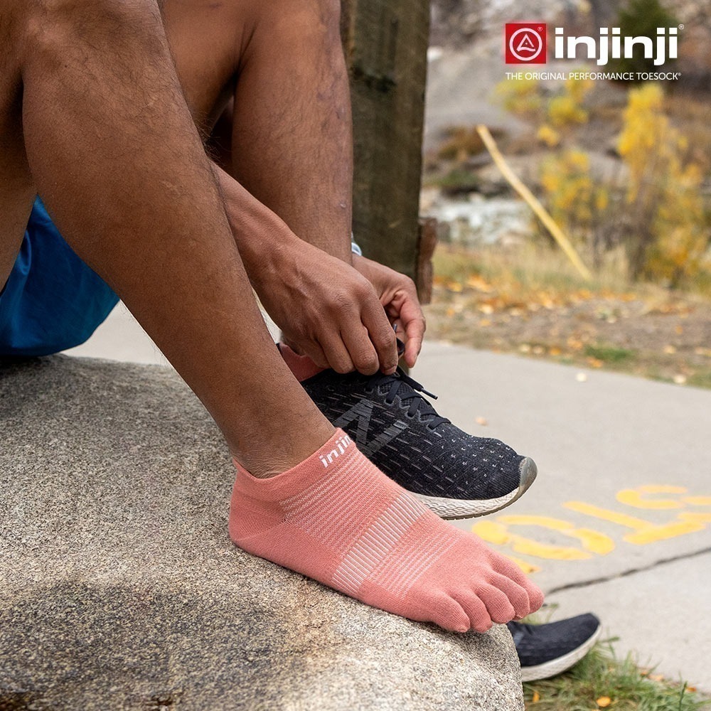 【injinji】Run輕量吸排五趾隱形襪NX- NAA13 | COOLMAX 快乾襪 吸濕排汗 輕量透氣 五趾襪-細節圖5