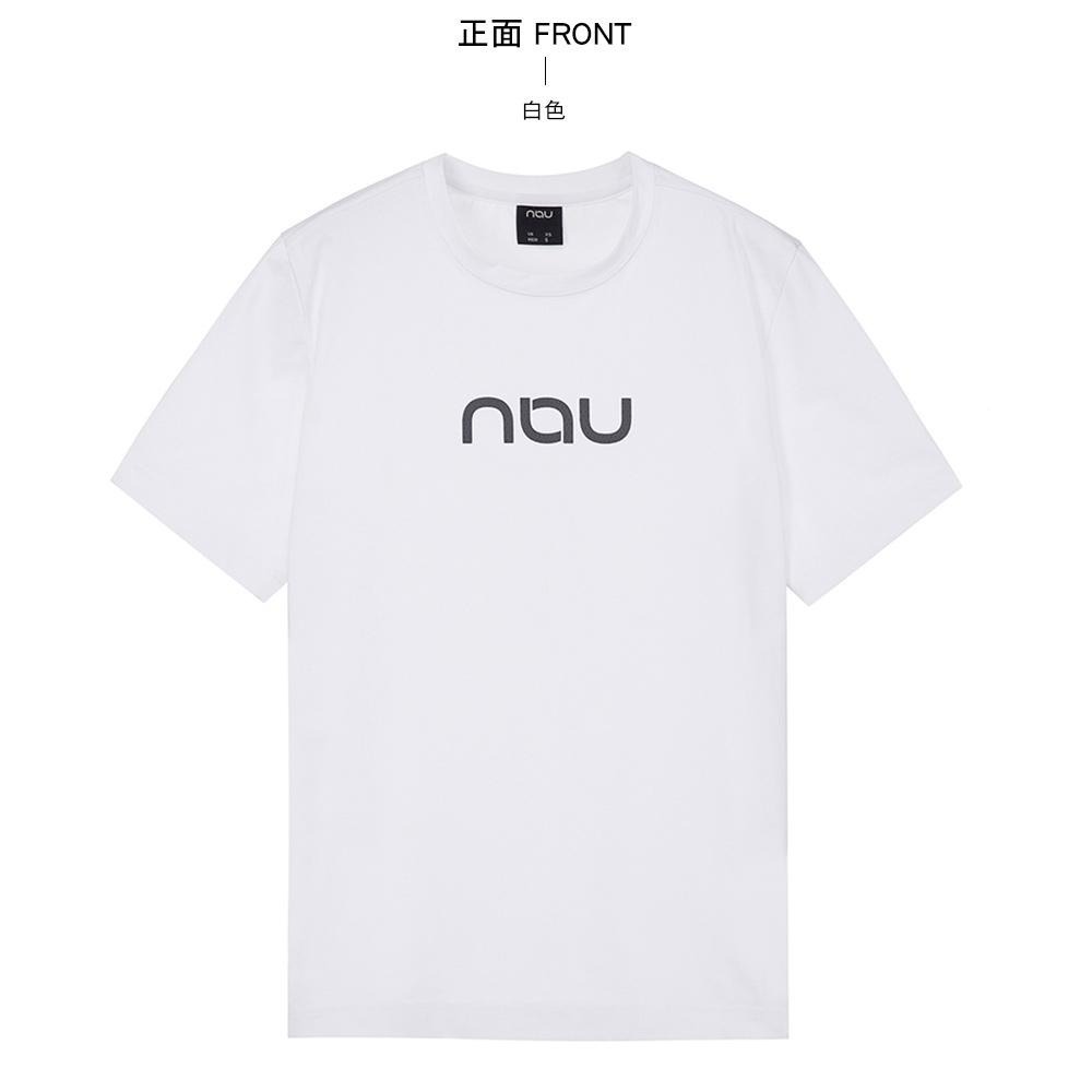 【nau】Sorona吸排短袖上衣(淺綠/白色)-透氣/中性款短T/安孝燮代言|CB1NC502|1NUTSM3920-細節圖6