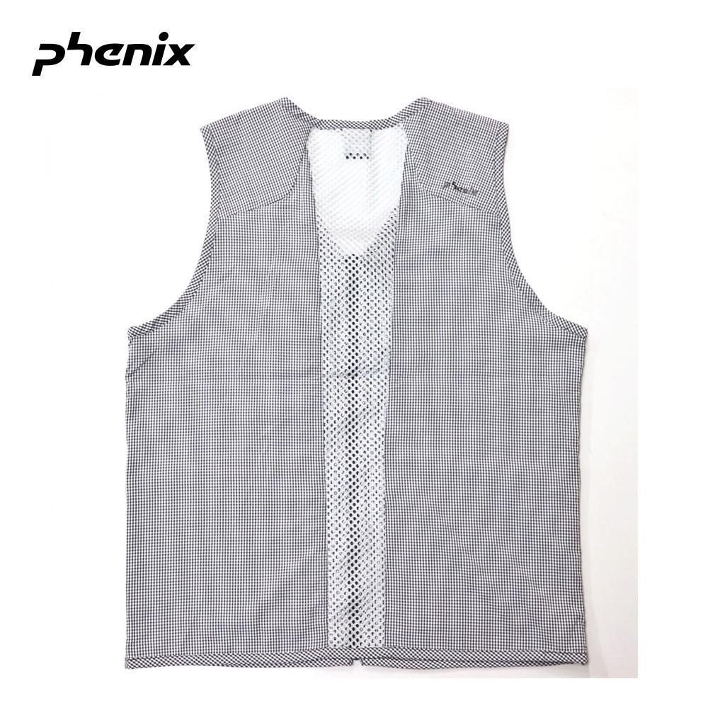 【PHENIX】超潑水彈性多口袋透氣背心[白色] 背心外套 | PHIA1NV00191-細節圖2