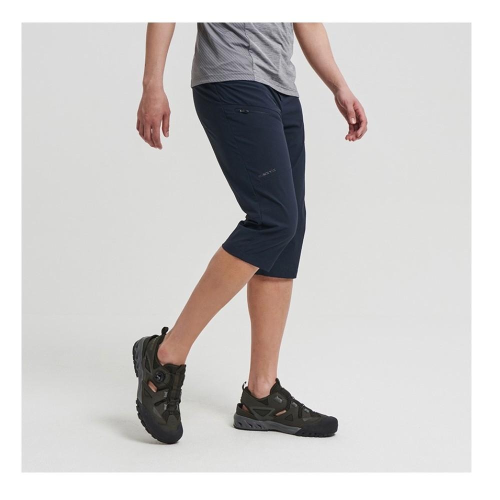 【BLACKYAK】男 MUST耐磨七分褲(海軍藍/淺碳灰)-春夏 | 修身 透氣  附腰帶  | BYAB1MP102-細節圖4