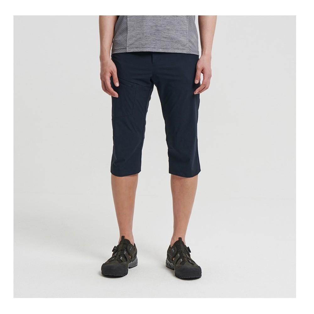 【BLACKYAK】男 MUST耐磨七分褲(海軍藍/淺碳灰)-春夏 | 修身 透氣  附腰帶  | BYAB1MP102-細節圖6