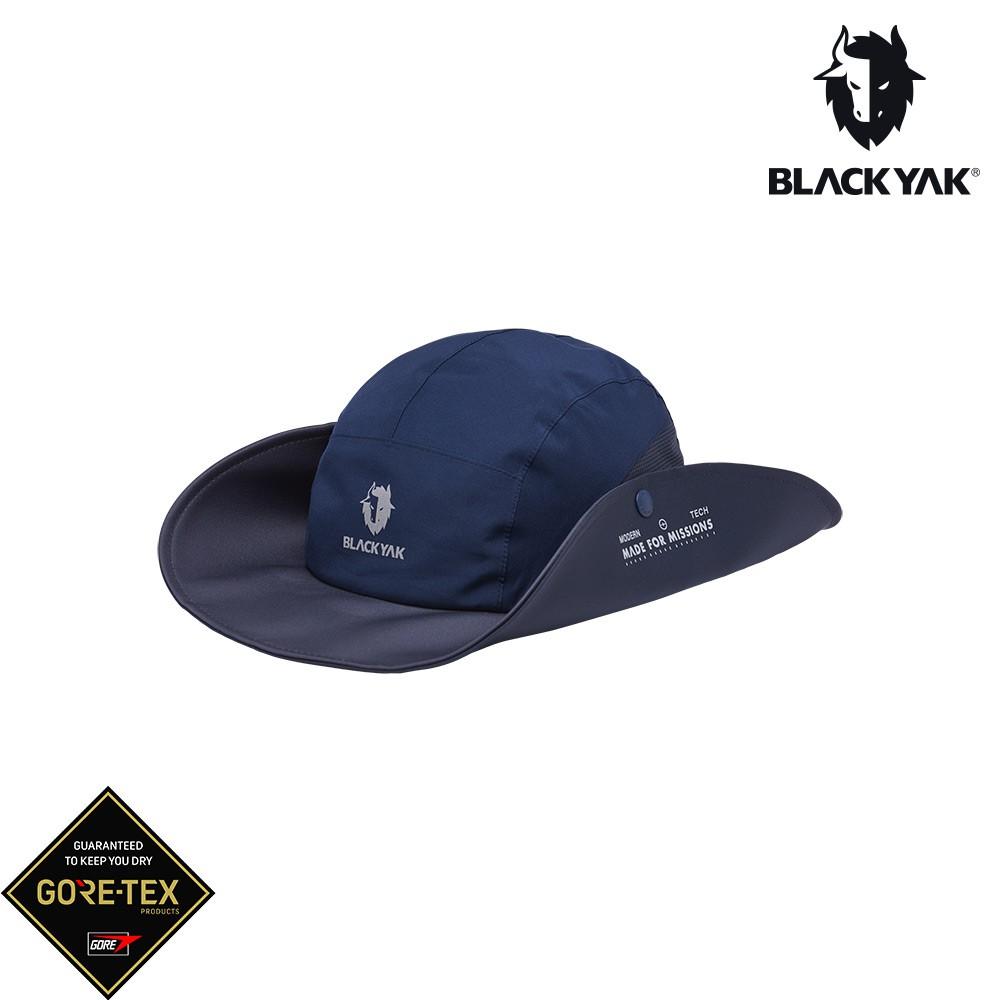 【BLACKYAK】GTX 防水圓盤帽 (海軍藍/黑色) GORE-TEX防水帽 遮陽帽 | BYAB1NAH02-細節圖4