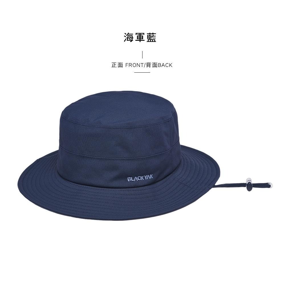 【BLACKYAK】YAK GTX防水圓盤帽 (海軍藍/黑色)-秋冬 防水帽 遮陽 登山帽 BYAB2NAH-細節圖3