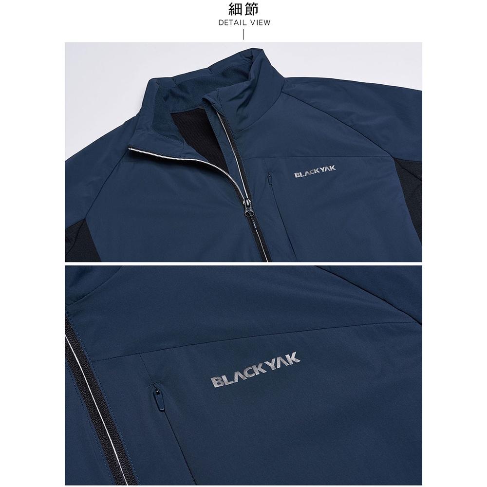 【BLACKYAK】男 PRESTO外套(黑色/藍綠色)-秋冬 輕量刷毛 保暖 休閒外套 |BYAB2MJ206-細節圖4