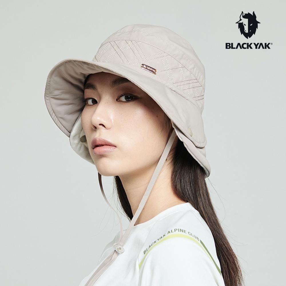 【BLACKYAK】女 舖棉漁夫帽 (海軍藍/淺卡其)-秋冬 女 帽 休閒帽 舖棉帽 漁夫帽 | BYAB2WAF01-細節圖2