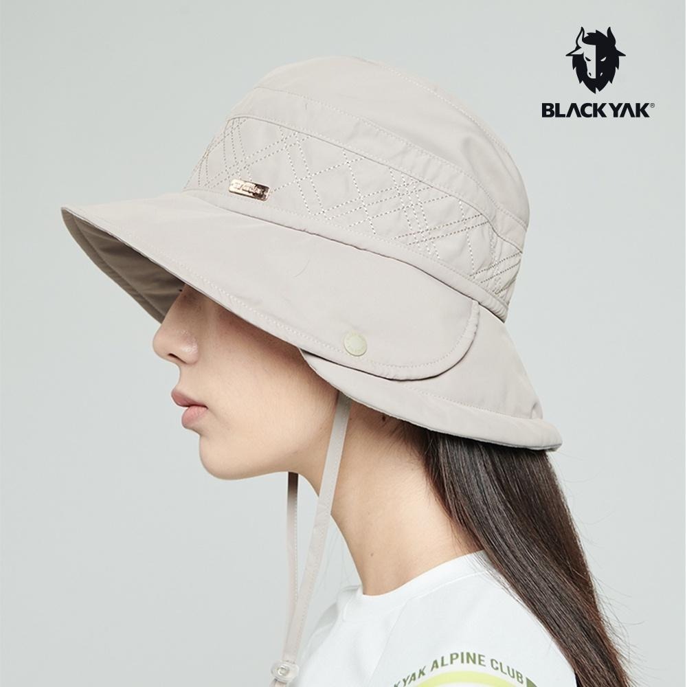 【BLACKYAK】女 舖棉漁夫帽 (海軍藍/淺卡其)-秋冬 女 帽 休閒帽 舖棉帽 漁夫帽 | BYAB2WAF01-細節圖3