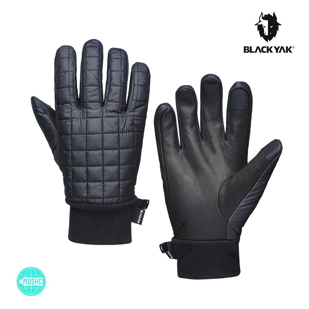 【BLACKYAK】YAK保暖手套 (淺卡其/黑色)-秋冬 可觸控手機 保暖手套 中性款 |BYAB2NAN09-細節圖3