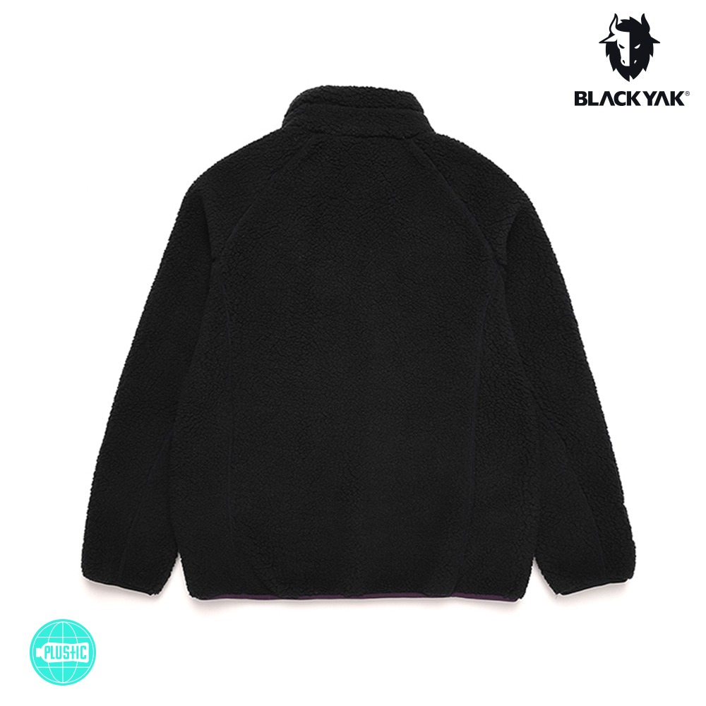 【BLACKYAK】女 MACAROON刷毛保暖外套(海軍藍)秋冬 保暖外套| BYAB2WM001-細節圖2