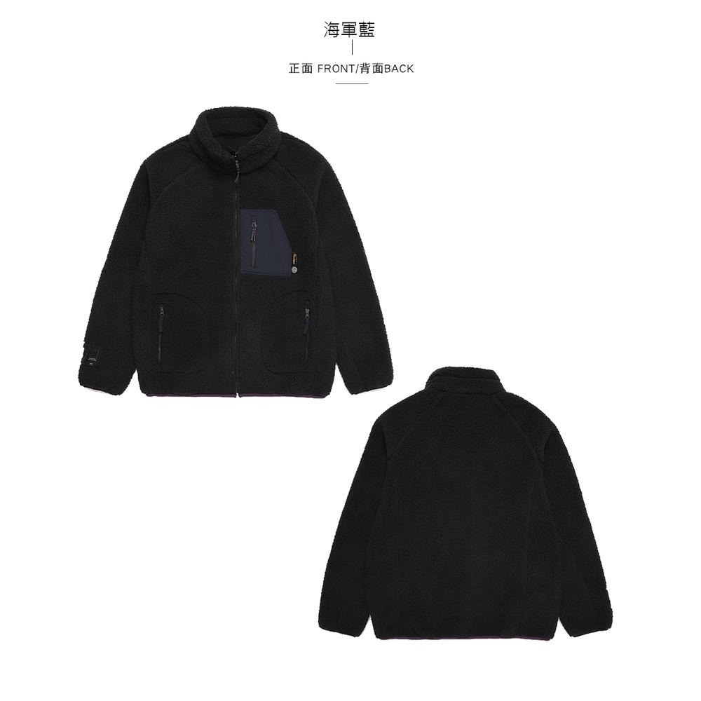 【BLACKYAK】女 MACAROON刷毛保暖外套(海軍藍)秋冬 保暖外套| BYAB2WM001-細節圖3