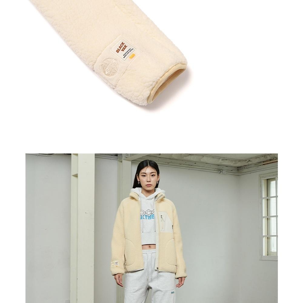 【BLACKYAK】女 MACAROON刷毛保暖外套(海軍藍)秋冬 保暖外套| BYAB2WM001-細節圖5