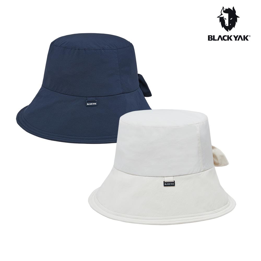 【BLACKYAK】女 PONYTAIL漁夫帽(海軍藍/米白)-防曬遮陽帽|CB1WAF04|2BYHTS3505-細節圖2