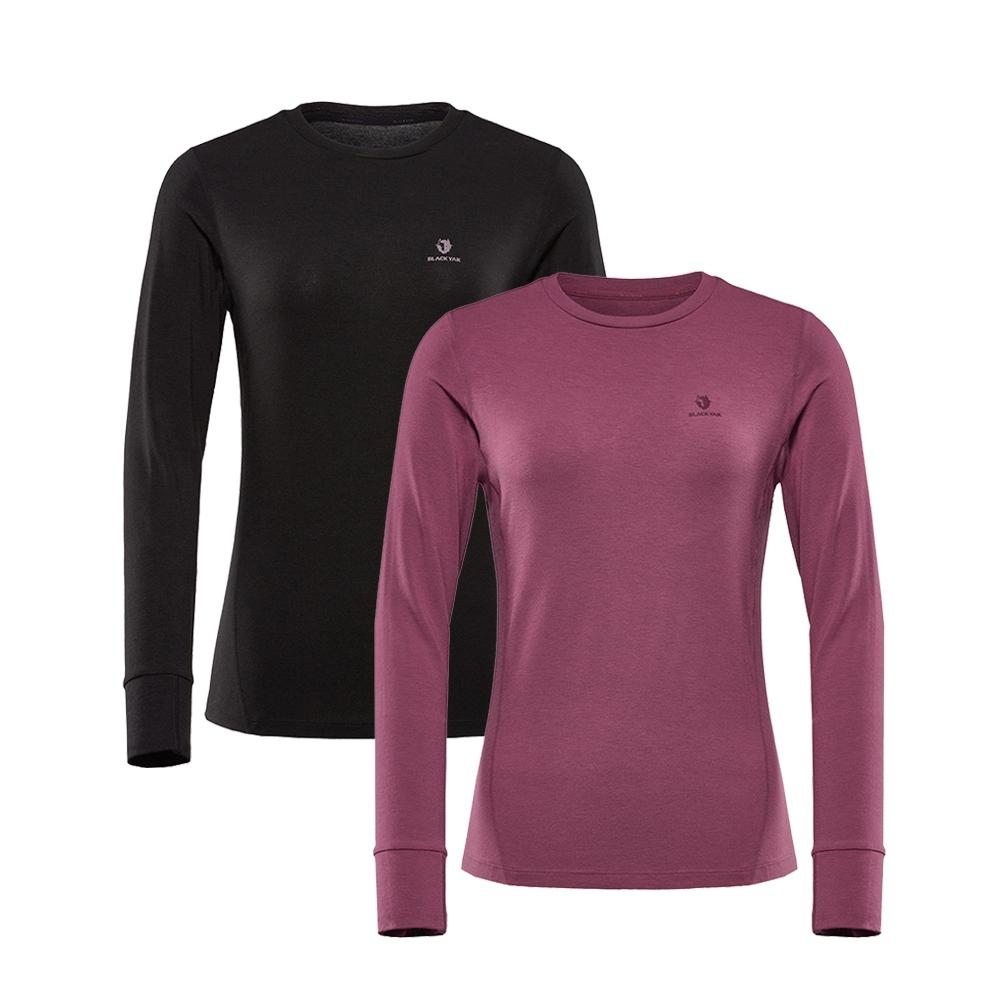 【BLACKYAK】女 POKHARA長袖上衣(2色)-吸濕快乾/輕量/底層衣|CB2WC703|1BYTSF3521-細節圖2