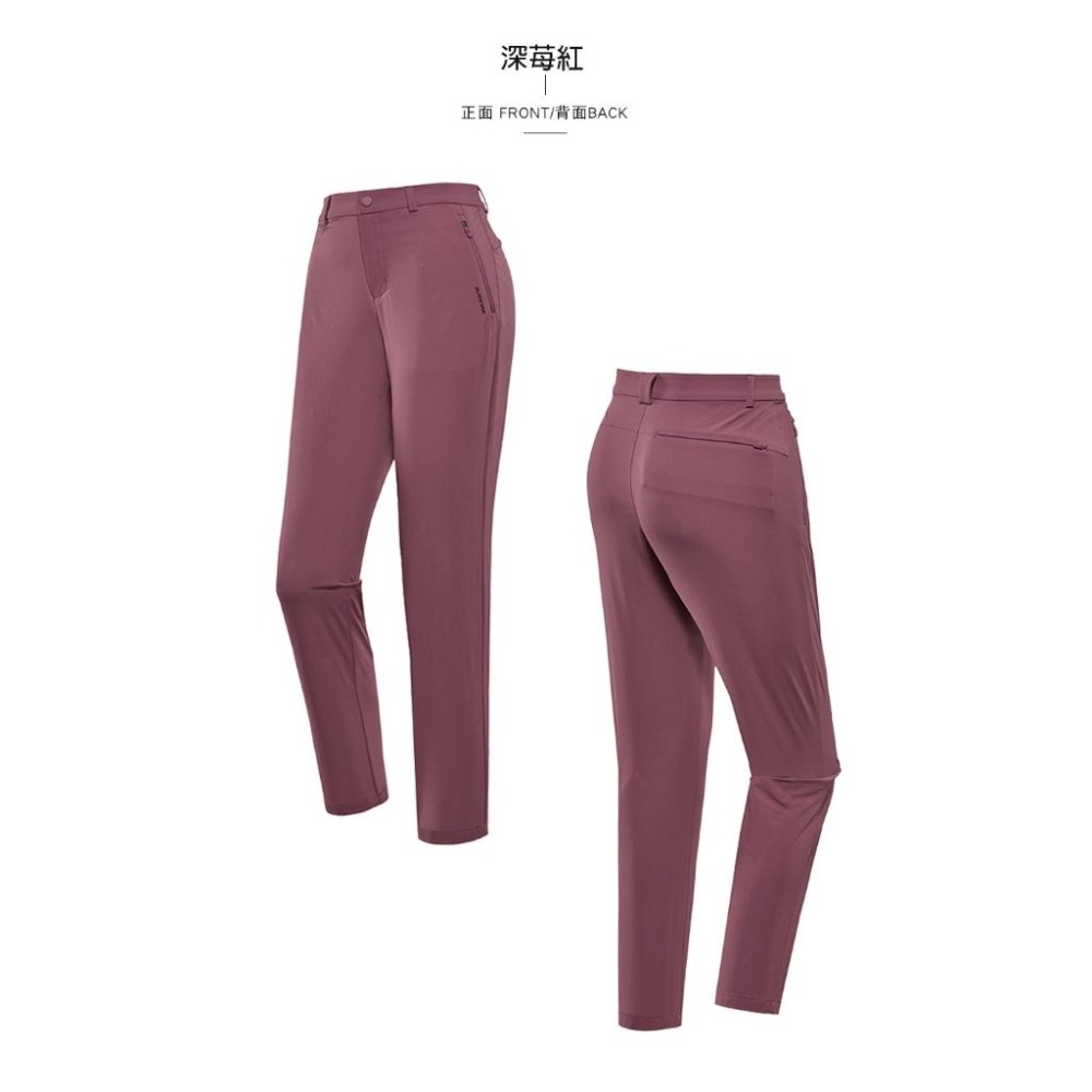 【BLACKYAK】女 STANDARD AX長褲(3色)-彈性舒適/隱形口袋|CB2WP201|1BYPNF3501-細節圖4