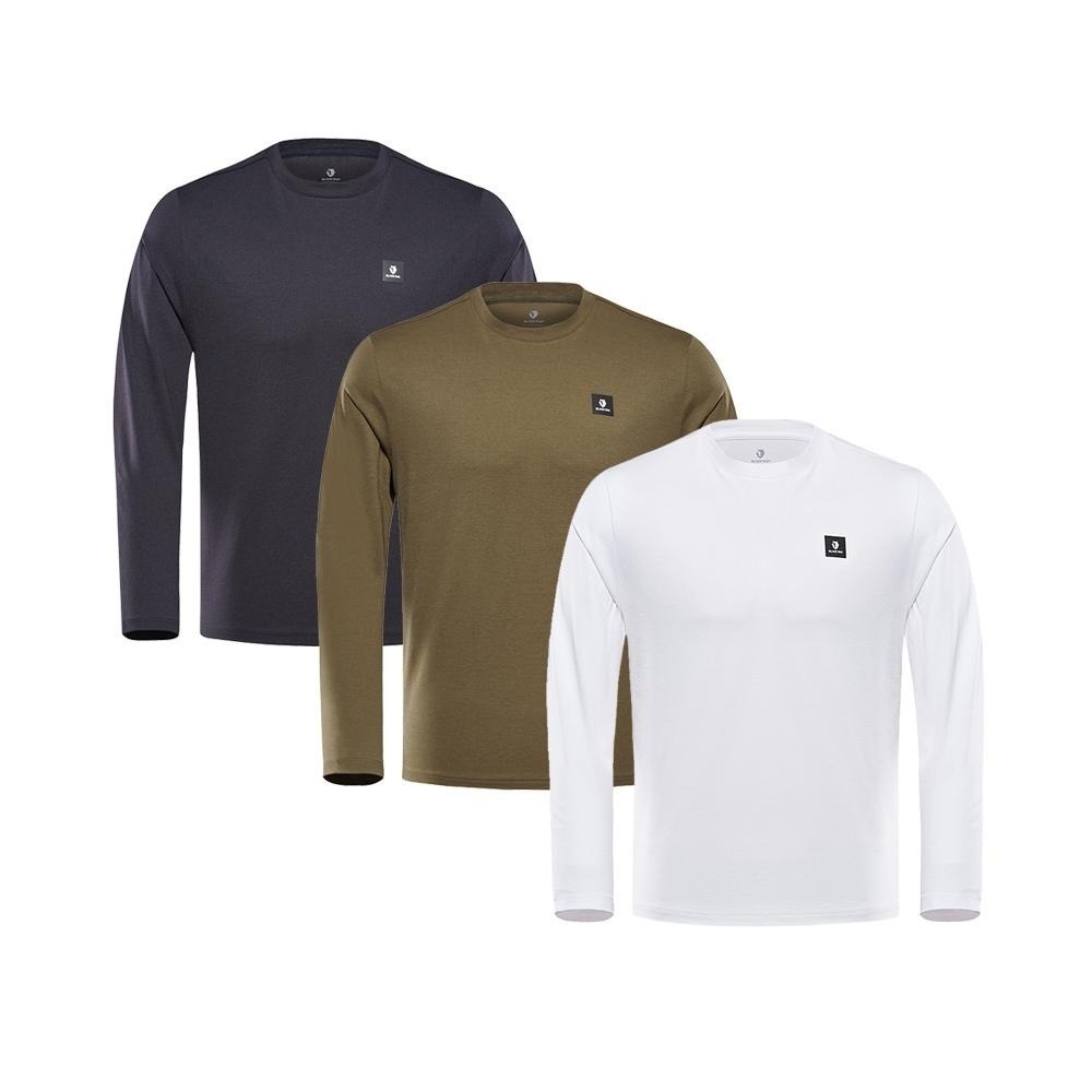 【BLACKYAK】男 CREWFIT AX長袖上衣(3色)-吸濕快乾/抑菌機能|CB2MC701|1BYTSF3002-細節圖2