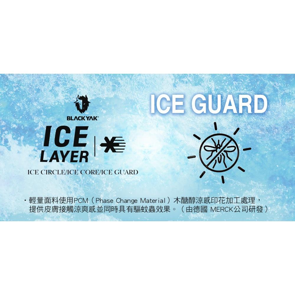 【BLACKYAK】男 ICE GUARD長袖半開襟(3色)-涼感 防蟲 小高領|DB1MC902|1BYTSM4047-細節圖3