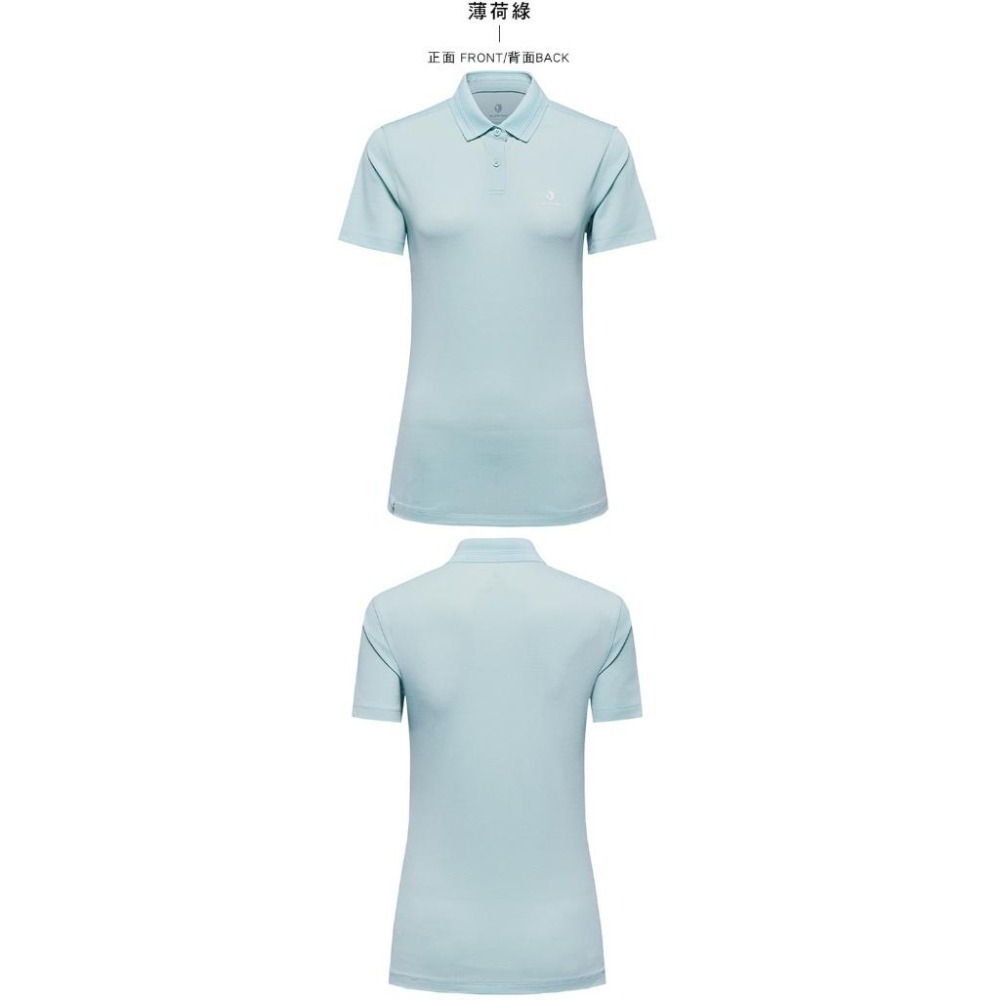 【BLACKYAK】女 BREATHY短袖POLO衫(3色)-涼感天絲 抗菌除臭|BYDB1WC10-細節圖7