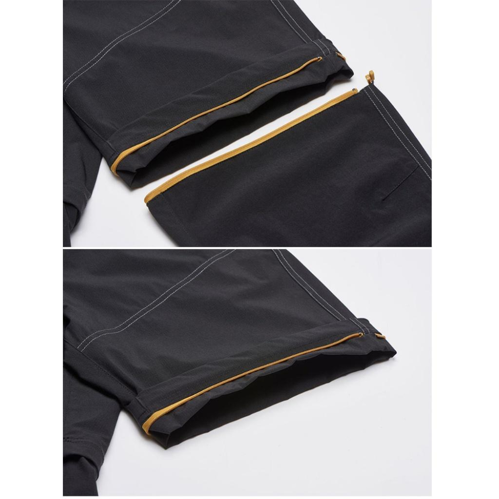 【BLACKYAK】女 BUMPY 2IN1長褲(2色)-彈性 可拆式鬆緊長褲|DB1WP205|1BYPNS4508-細節圖8