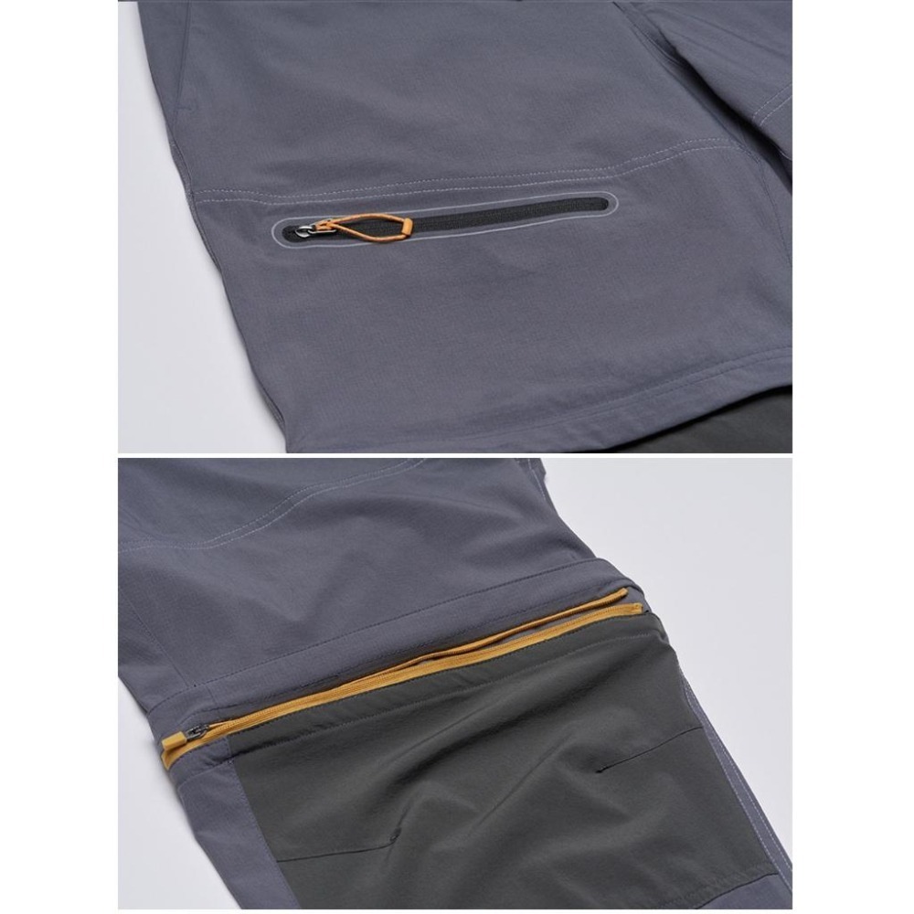 【BLACKYAK】男 BUMPY 2IN1長褲(3色)-彈性 可拆式鬆緊長褲|DB1MP205|1BYPNS4009-細節圖8