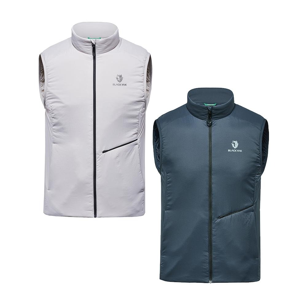 【BLACKYAK】男 MID LAYER鋪棉背心(2色)-保暖背心/環保面料|DB1MV201|1BYVSS4001-細節圖2