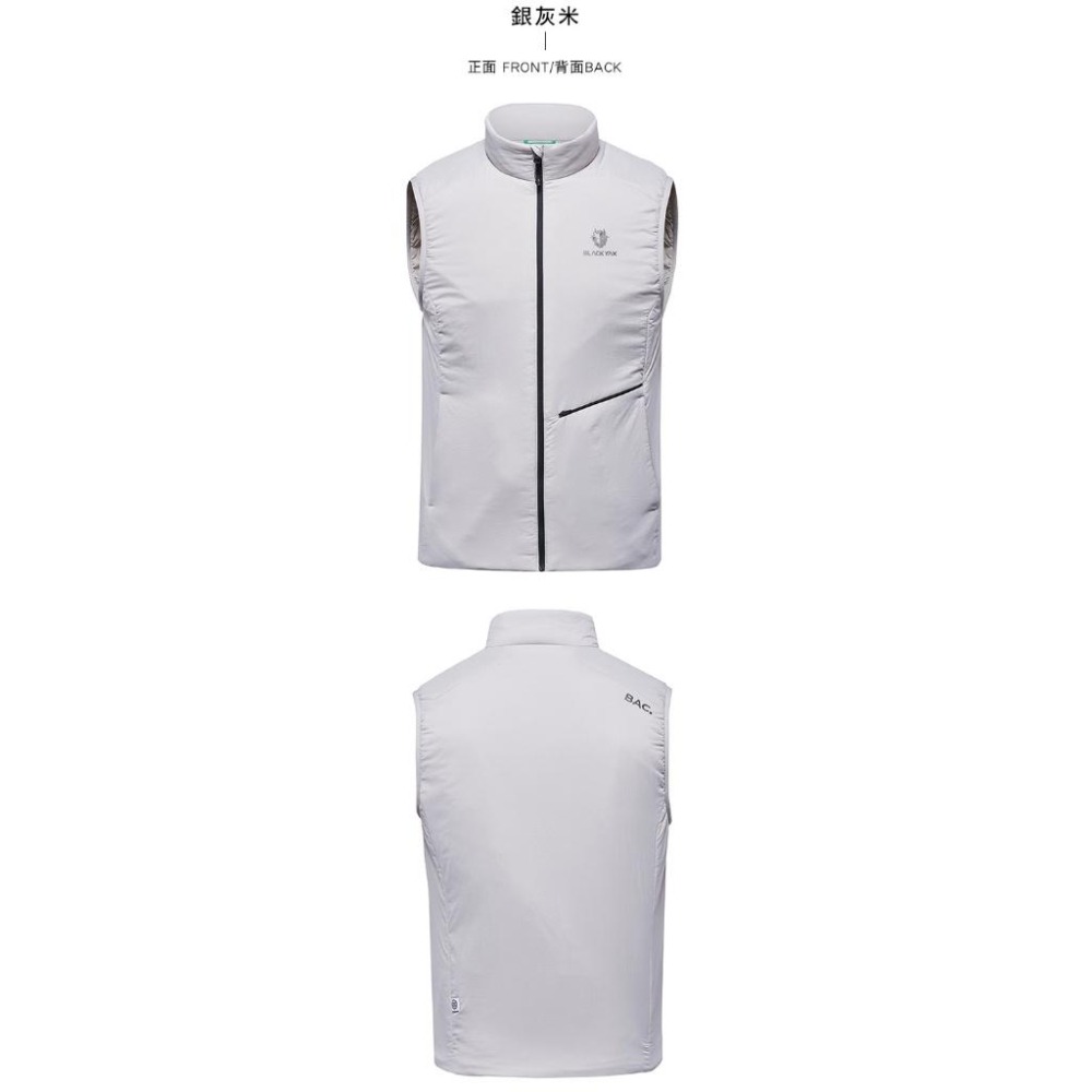 【BLACKYAK】男 MID LAYER鋪棉背心(2色)-保暖背心/環保面料|DB1MV201|1BYVSS4001-細節圖4