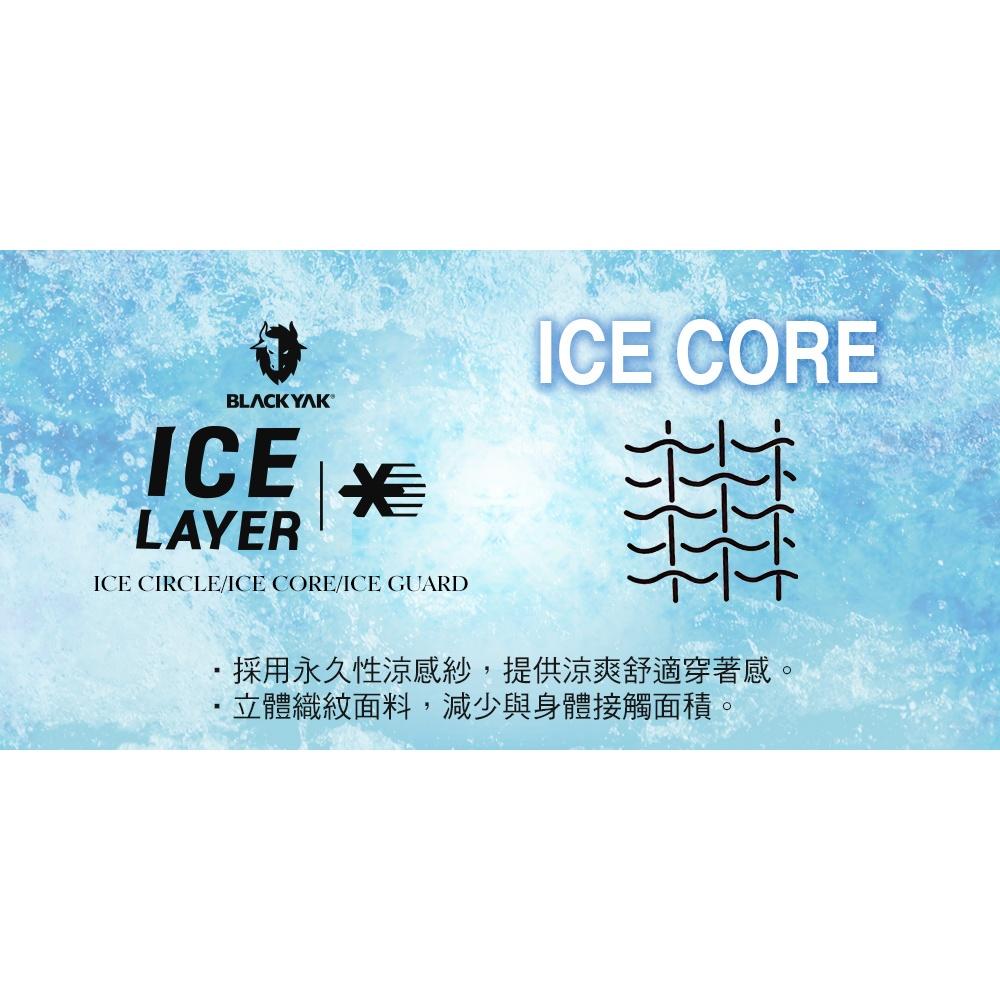 【BLACKYAK】女 ICE CORE短袖上衣(3色)-銀離子抗菌 涼感圓領T|DB1WC501|1BYTSM4517-細節圖3