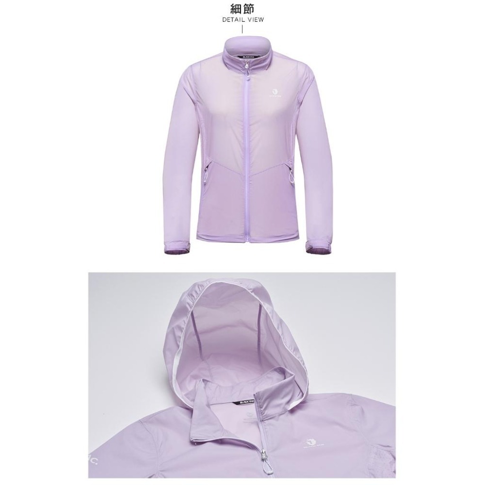 【BLACKYAK】女 LIGHT PEAK ROLL UP防風外套(2色)-|DB1WJ008|1BYJKM4503-細節圖6