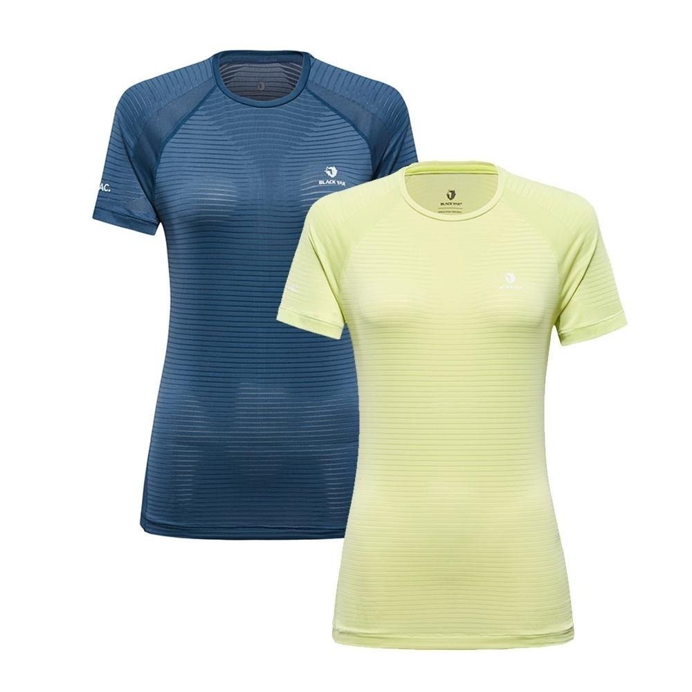 【BLACKYAK】女 COMFORTECH ECO短袖上衣(2色)-吸濕快乾|DB1WC503|1BYTSM4504-細節圖2