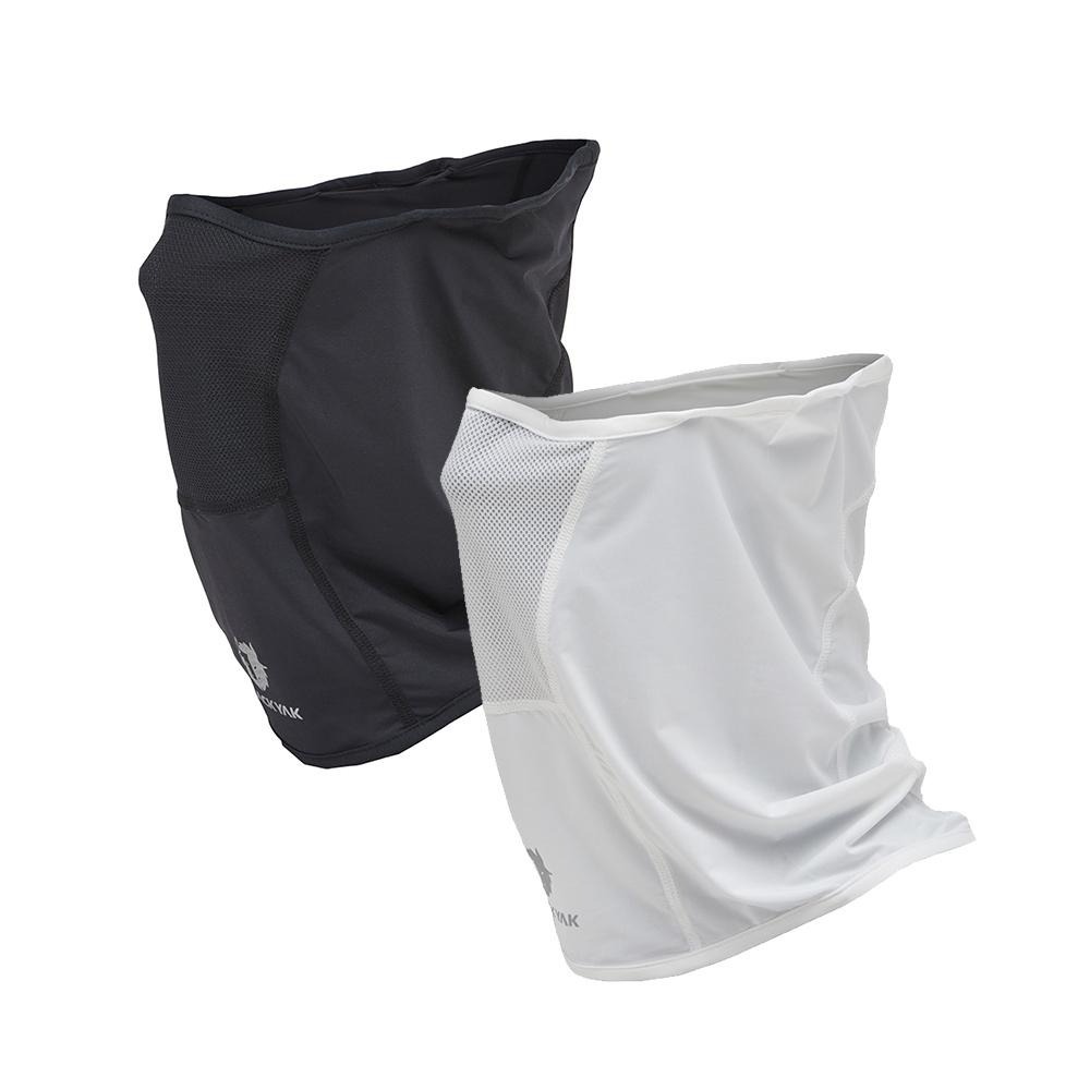 【BLACKYAK】AQUA多功能涼感脖圍(黑色)-透氣 防曬 耳掛式 涼感脖圍|DB1NAP01|2BYXXX4903-細節圖2