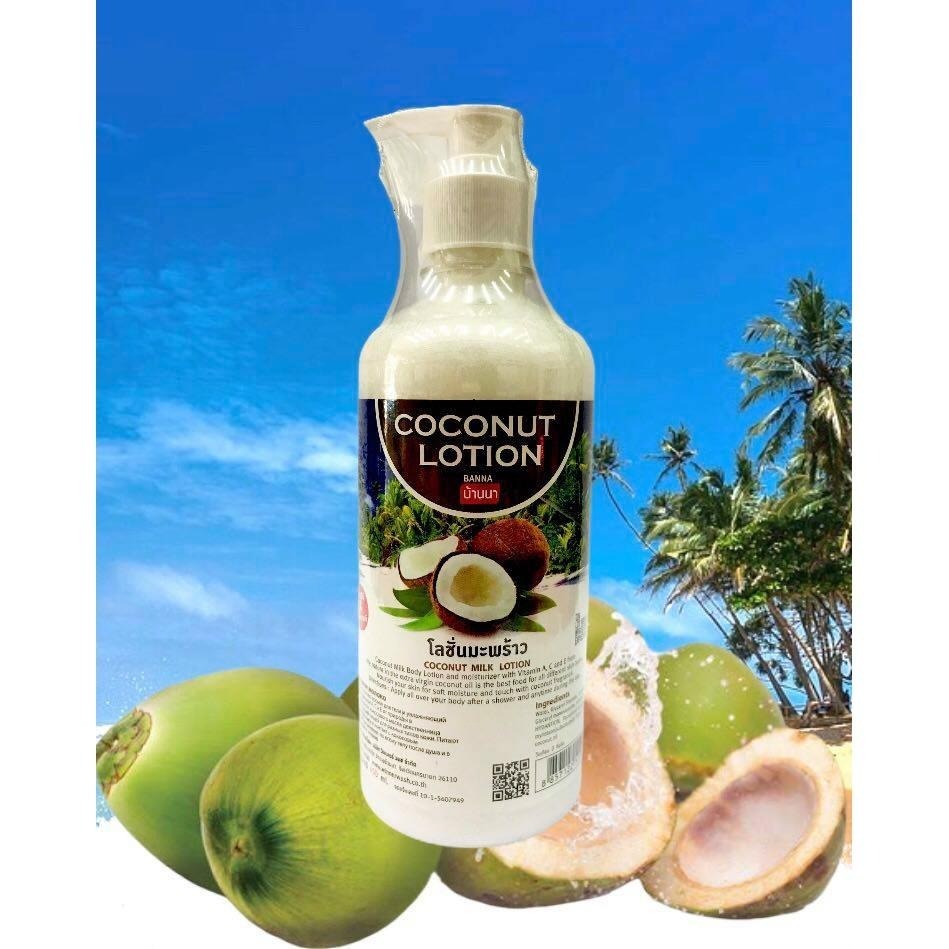 現貨 正版公司貨中文標已登錄 BANNA Coconut Oil / Body Lotion 椰子油 椰子油乳液-細節圖2