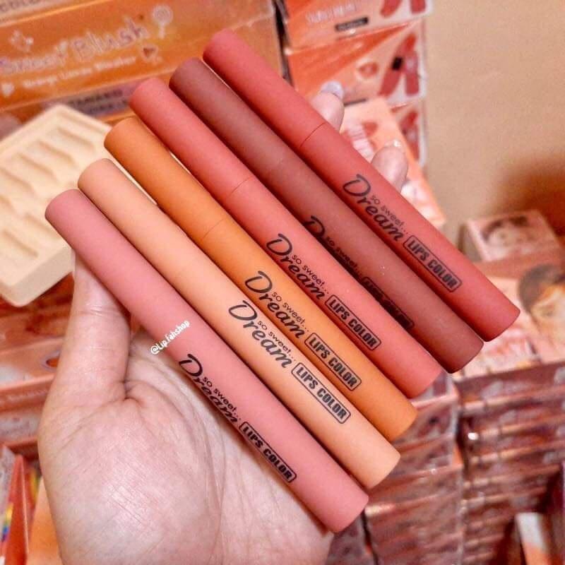 現貨 正版公司貨中文標已登錄 Hengfang Matte Lipstick Set 霧面唇膏6入 唇膏 口紅-細節圖4