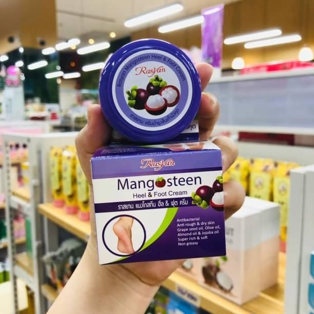 正版公司貨中文標已登錄 Rasyan Mangosteen Heel & Foot Cream 13g 山竹腳跟護足霜-細節圖9