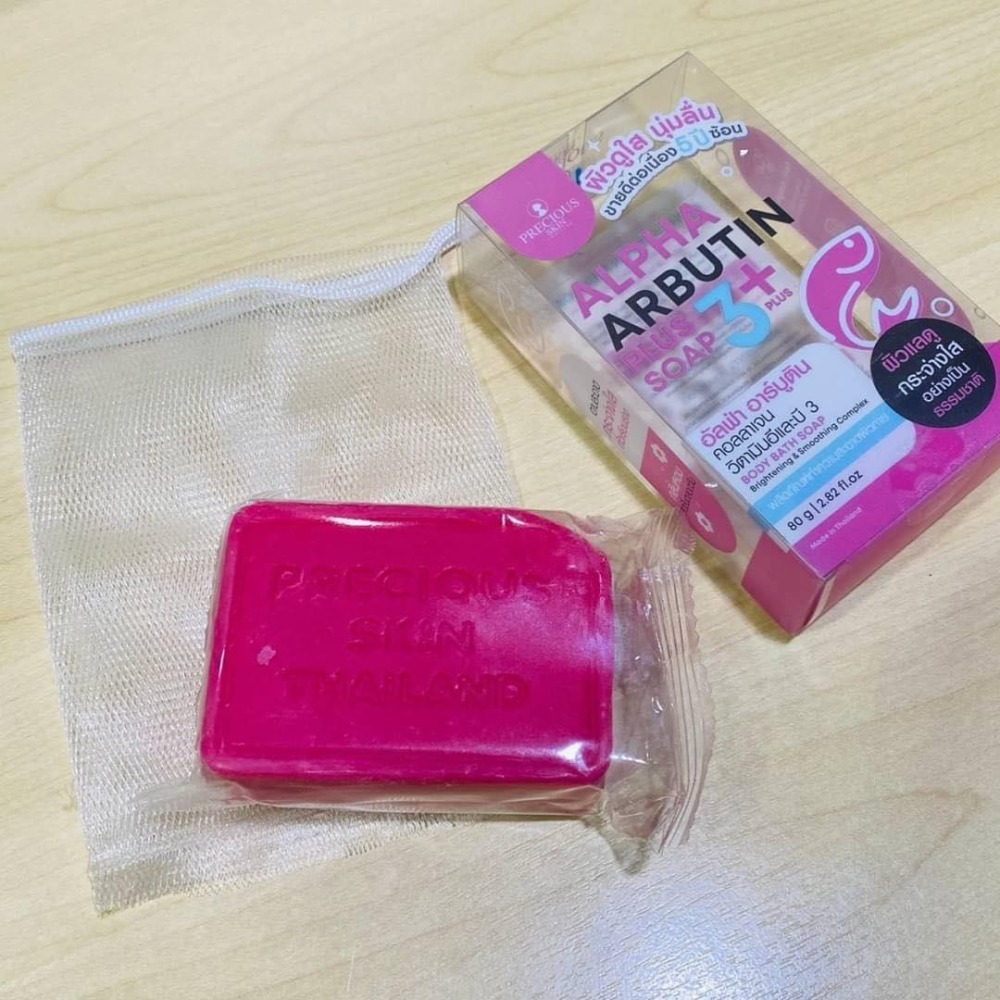 現貨 正版公司貨中文標已登錄 Alpha Arbutin Collagen soap lotion 熊果素香皂-細節圖8