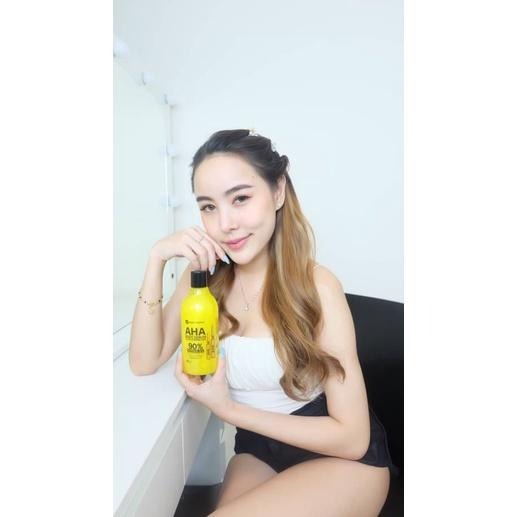 現貨 正版公司貨中文標已登錄 500ml AHA Serum Plus Vitamin C & E 果酸身體精華-細節圖5