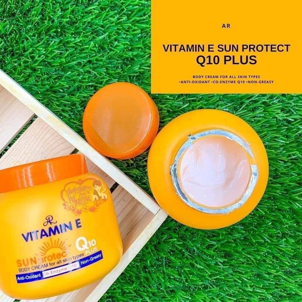 現貨 正版公司貨中文標已登錄 AR VITAMIN E Protect Q10 Body Cream 200ml-細節圖5