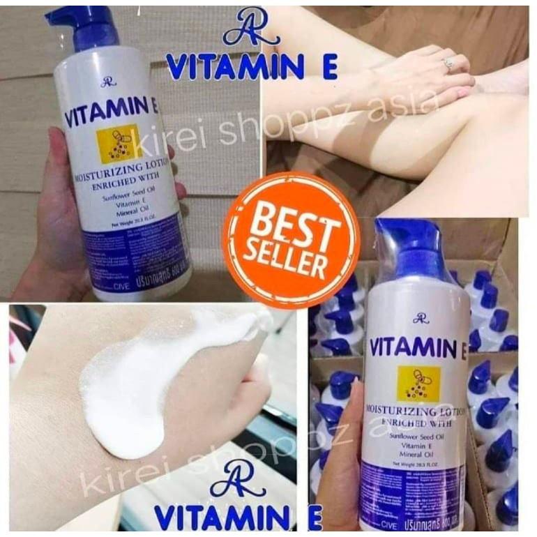 現貨 正版公司貨中文標已登錄 AR Vitamin E Cream 維他命E保濕潤膚乳液 潤膚霜 200ml/600ml-細節圖5
