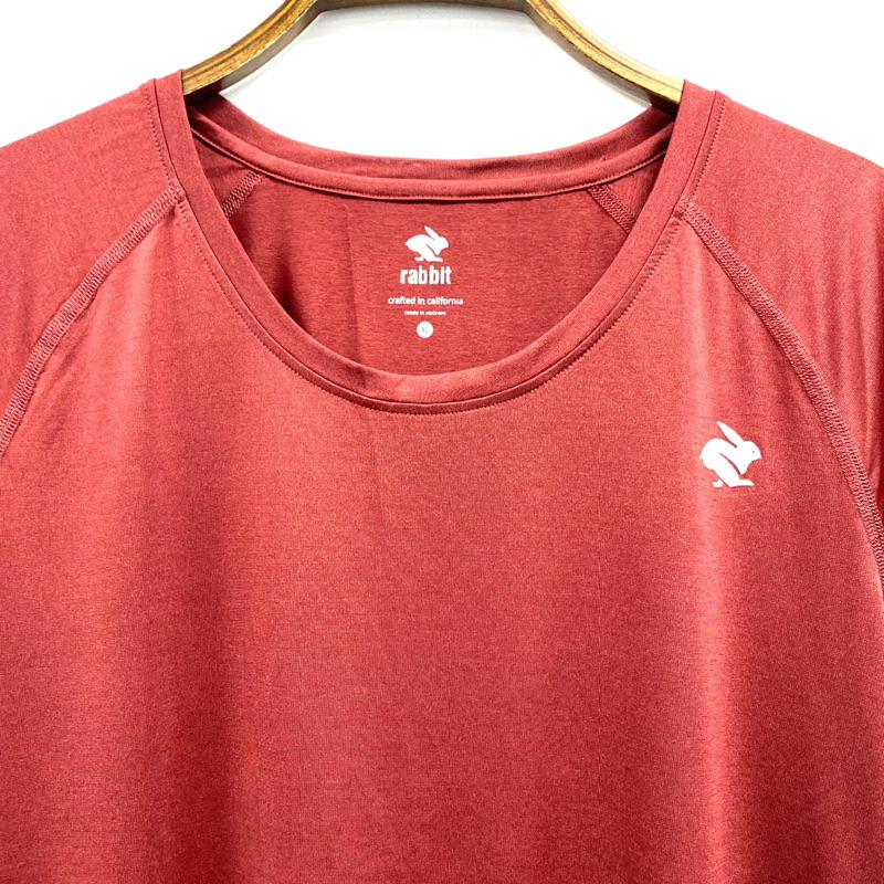 ↘️【特價出清】 女-兔印花排汗T恤-細節圖2