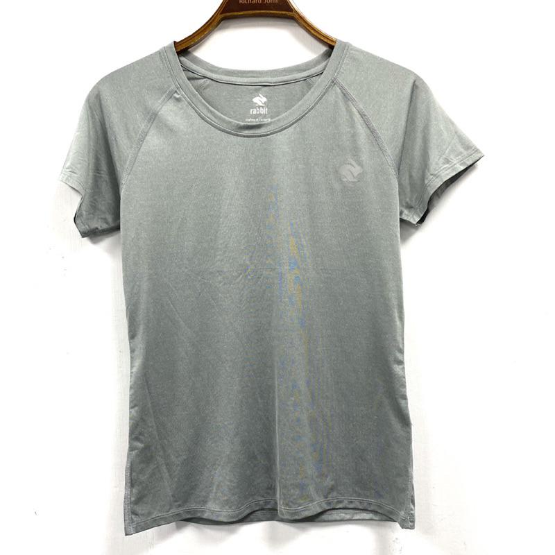 ↘️【特價出清】 女-兔印花排汗T恤-細節圖9