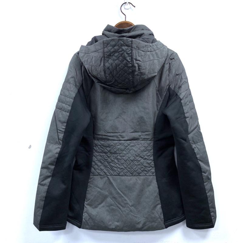 ↘️【特價出清】 女-CH舖棉修身連帽外套-細節圖2