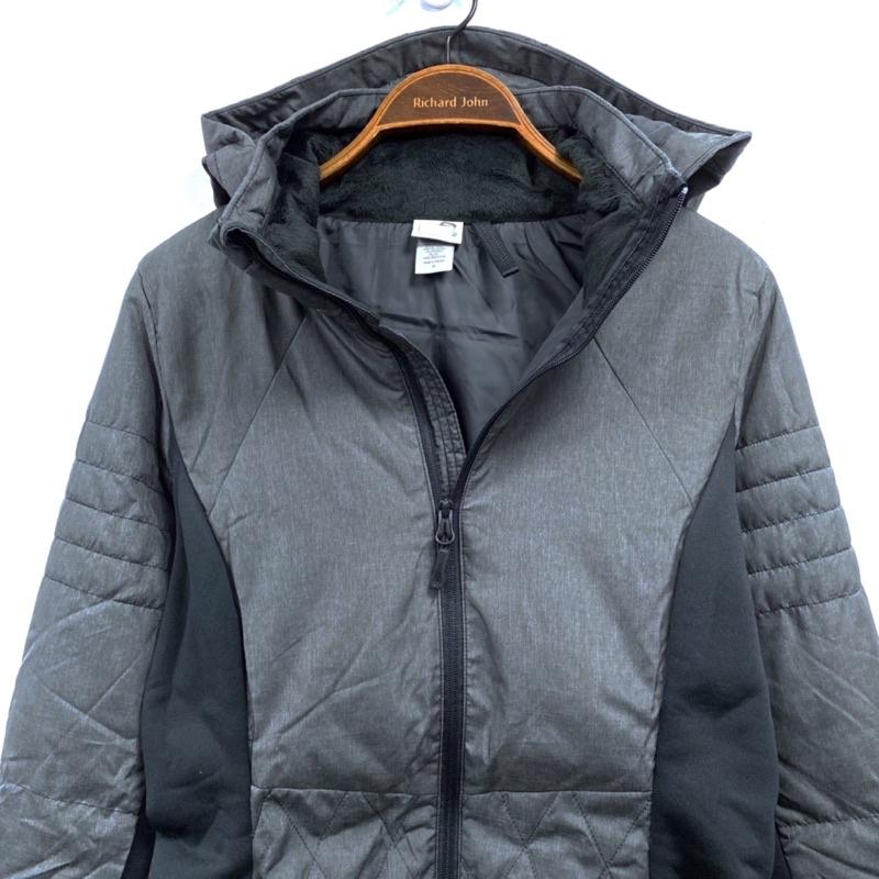 ↘️【特價出清】 女-CH舖棉修身連帽外套-細節圖3