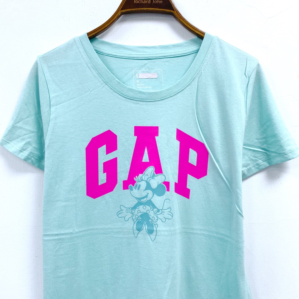 女-GAP 印花圓領 T 恤-規格圖7