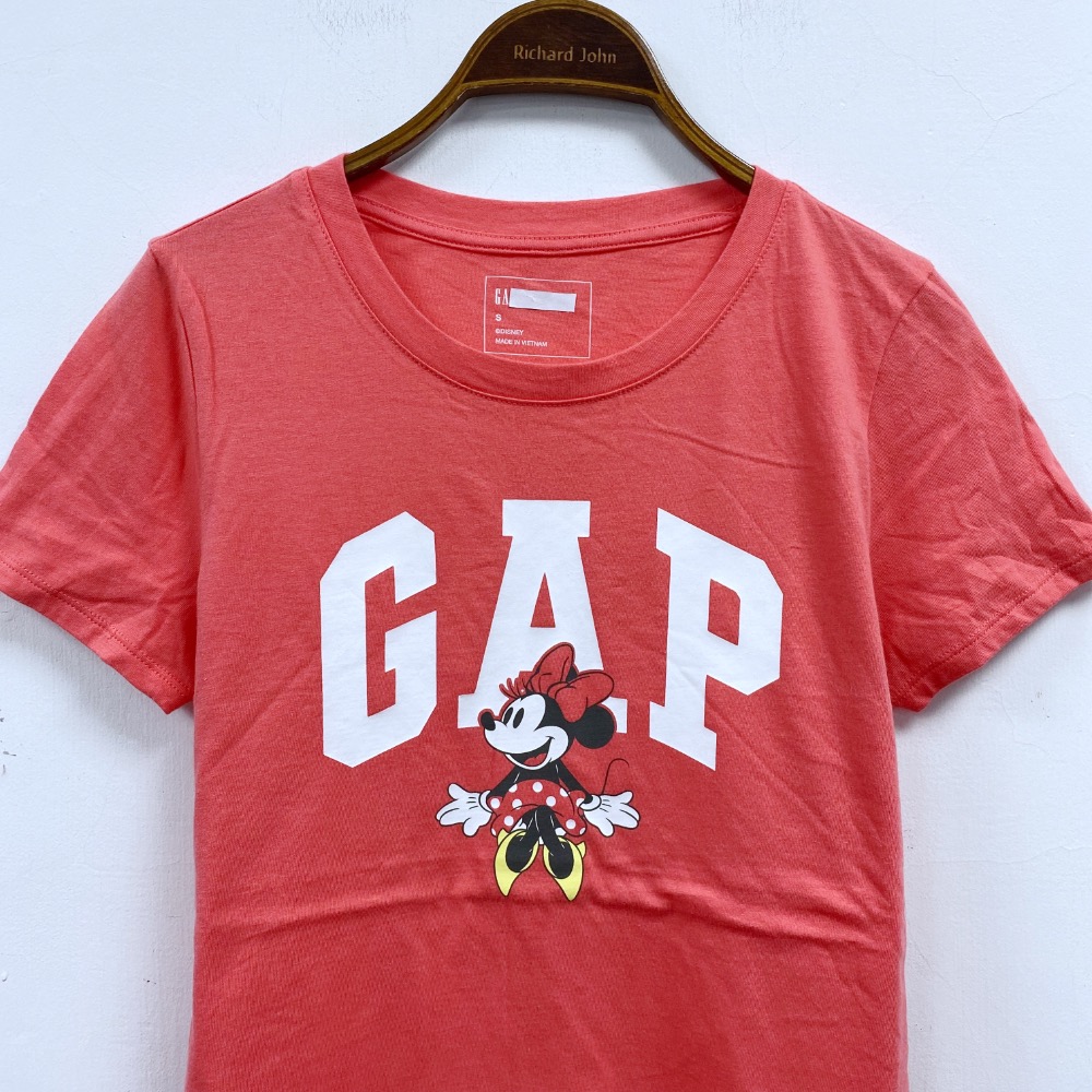 女-GAP 印花圓領 T 恤-規格圖7