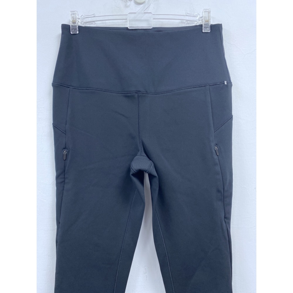 女-SPY 彈力薄刷毛運動褲-細節圖3